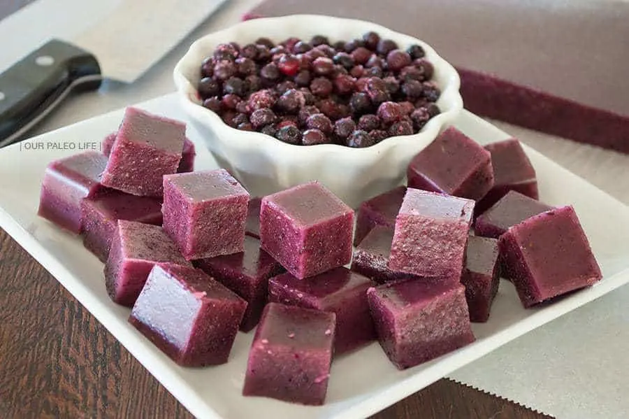 Blueberries & Cream Gummies {by Our Paleo Life}