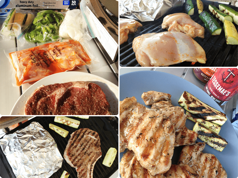 Grilling Chicken and Veggies While Camping | Our Paleo Life