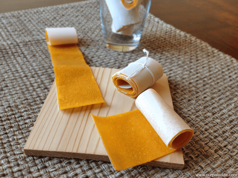 Mango Fruit Leather | Our Paleo Life