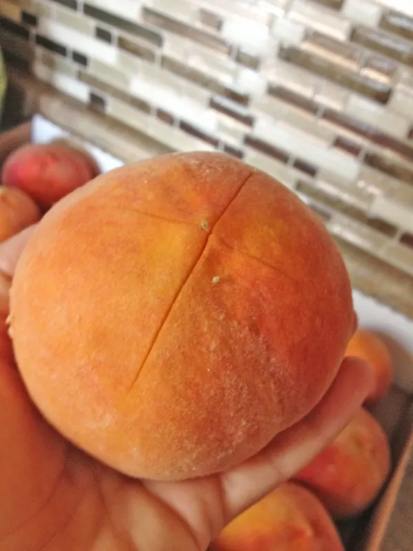 How to Peel a Peach | Our Paleo Life