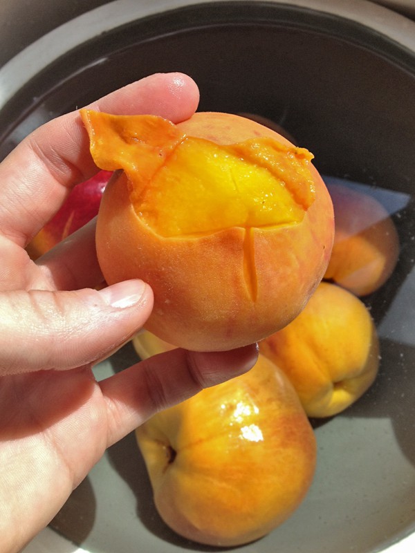How to Peel a Peach | Our Paleo Life