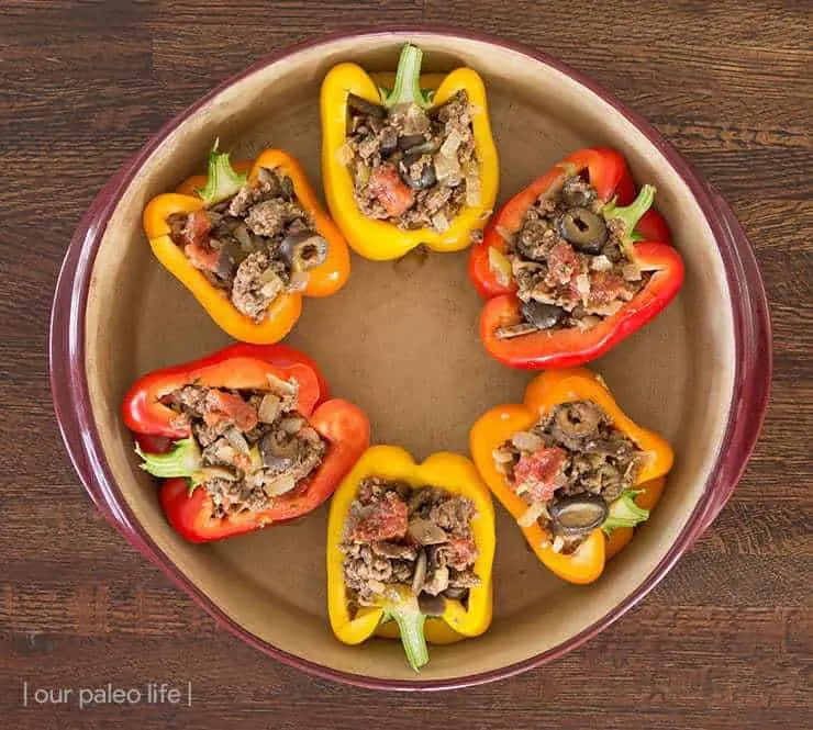 Paleo Stuffed Peppers