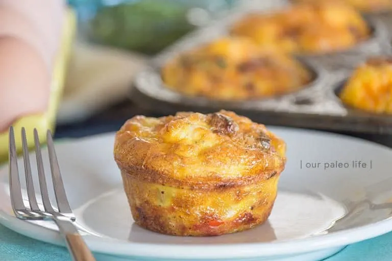 Spicy Egg Muffins {dairy-free; grain-free} by Our Paleo Life