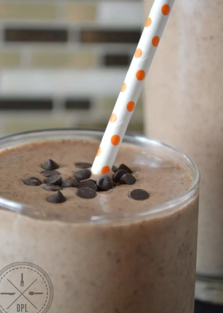 Elvis Smoothie (almond butter, banana, & chocolate) | Our Paleo Life