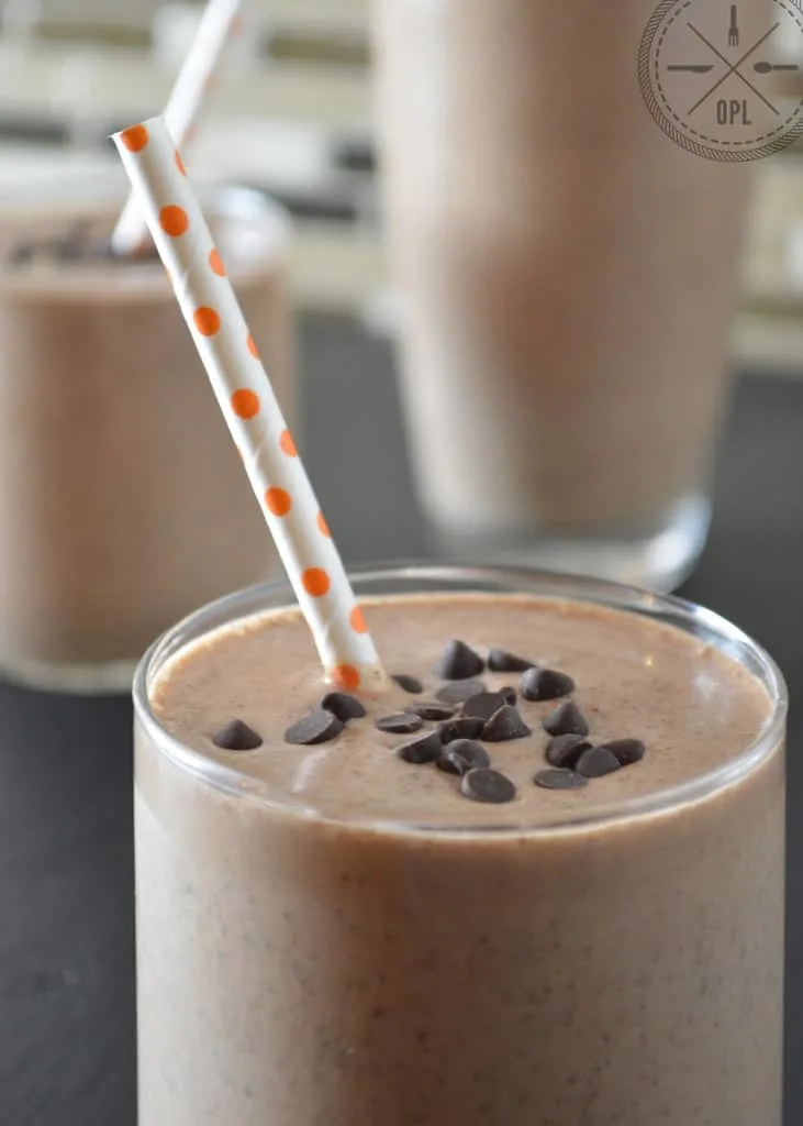Elvis Smoothie (almond butter, banana, & chocolate) | Our Paleo Life