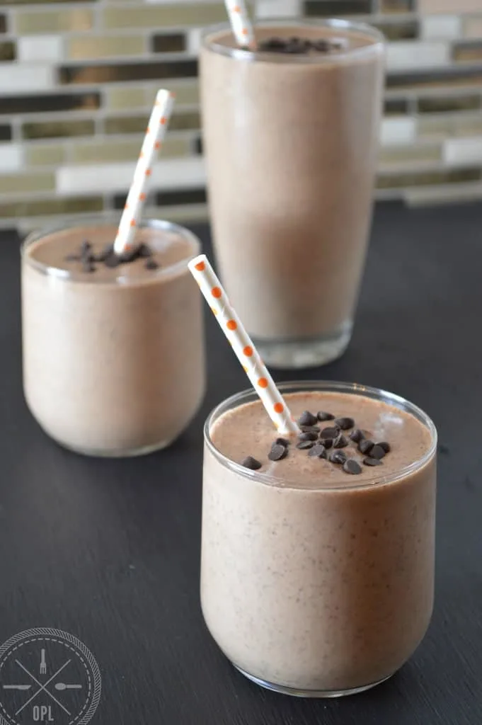 Elvis Smoothie (almond butter, banana, & chocolate) | Our Paleo Life