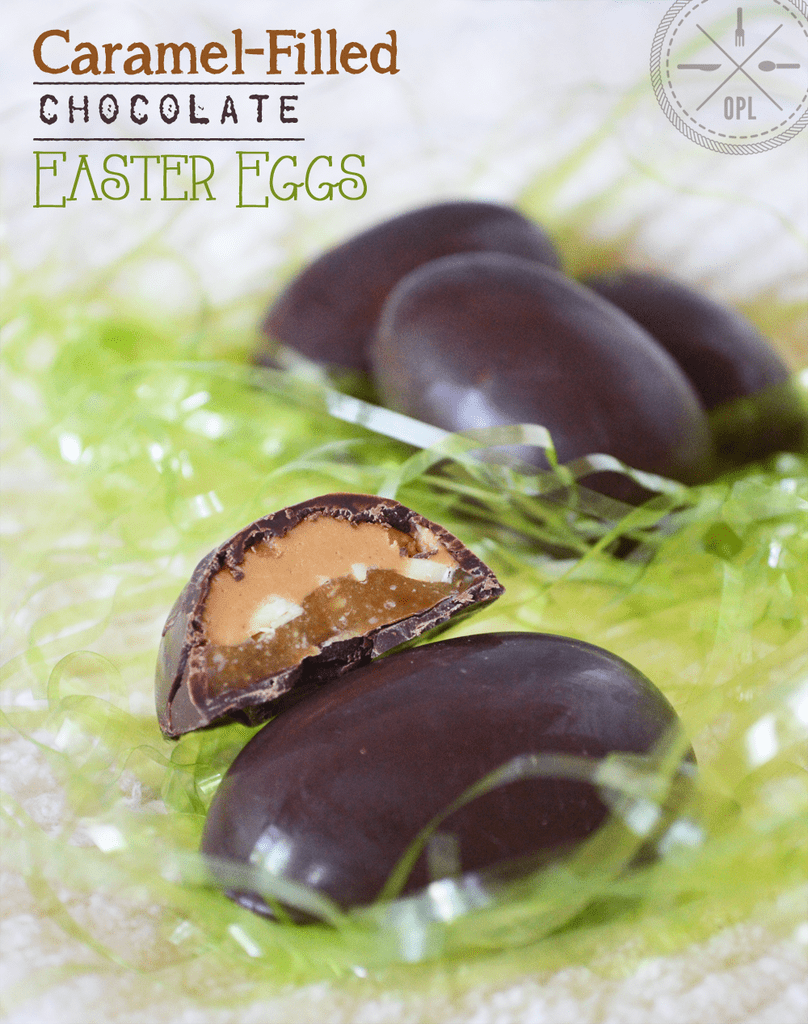 Caramel-Filled Chocolate Easter Eggs | Our Paleo Life