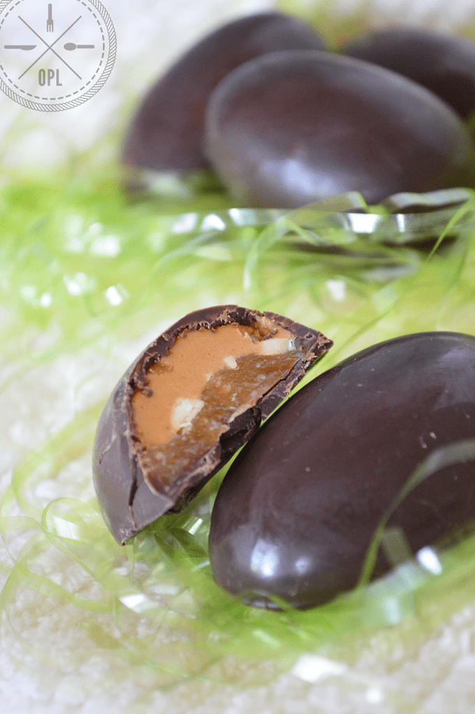 Caramel-Filled Chocolate Easter Eggs | Our Paleo Life