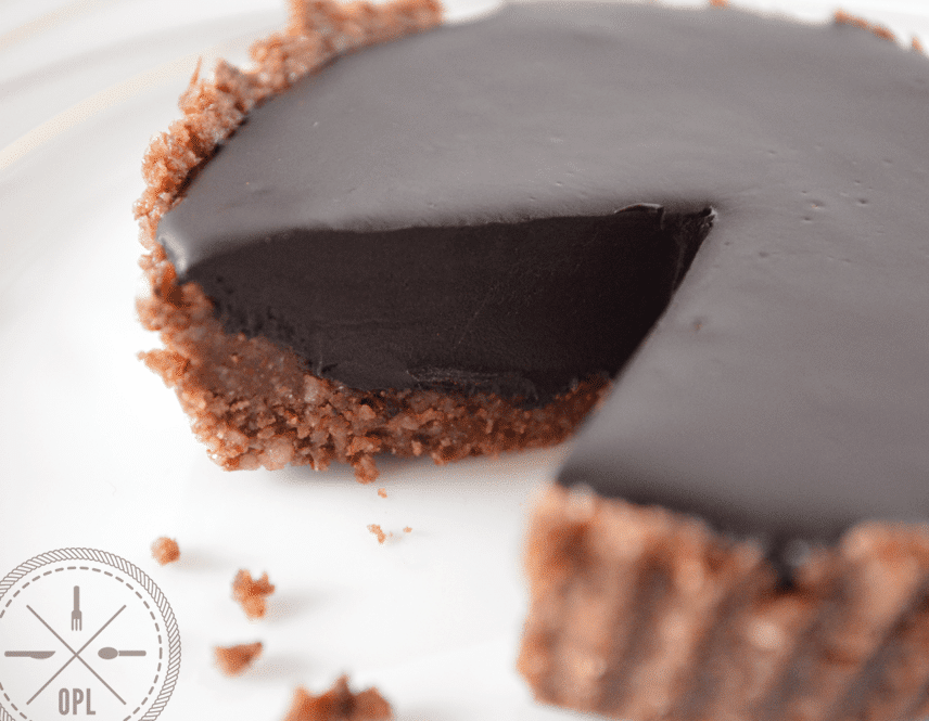 Mini Chocolate Hazelnut Tart {paleo, vegan, raw} | Our Paleo Life