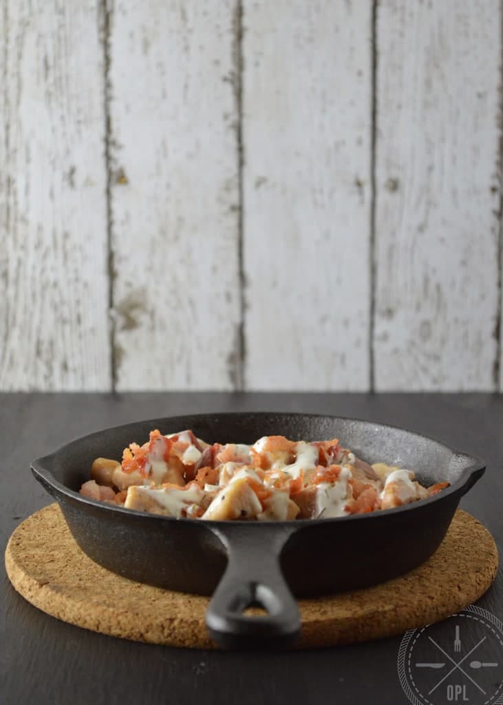 Chicken Bacon Ranch Skillet | Our Paleo Life