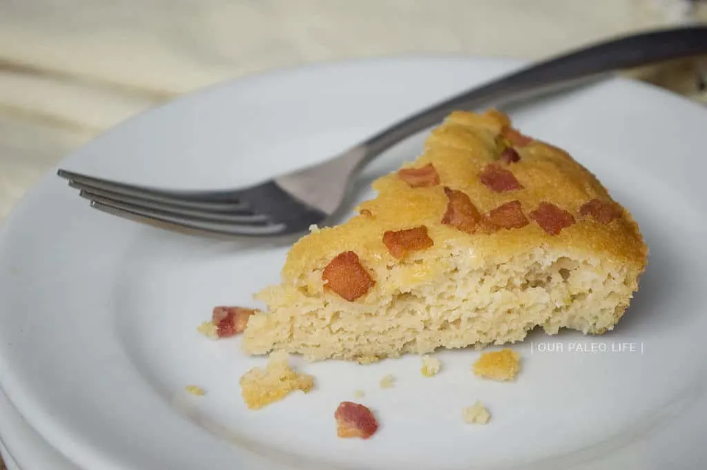 Bacon Jalapeno Cornbread by Our Paleo Life