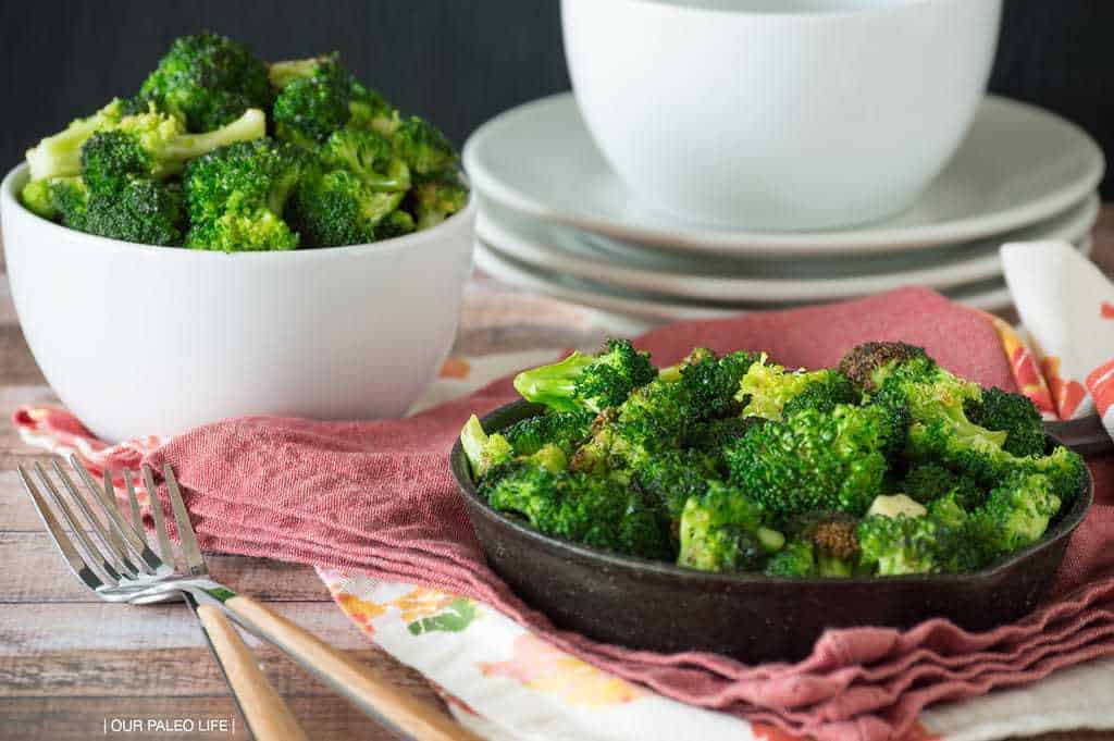 Crispy Bacon Broccoli {by Our Paleo Life}