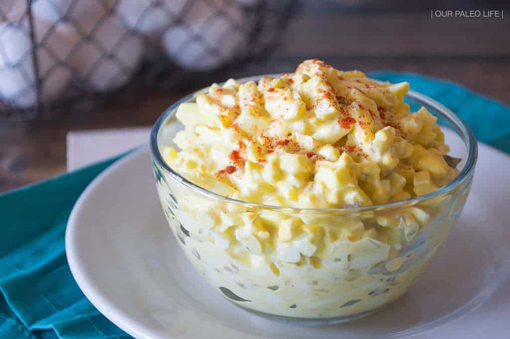 Easy Egg Salad {by Our Paleo Life}