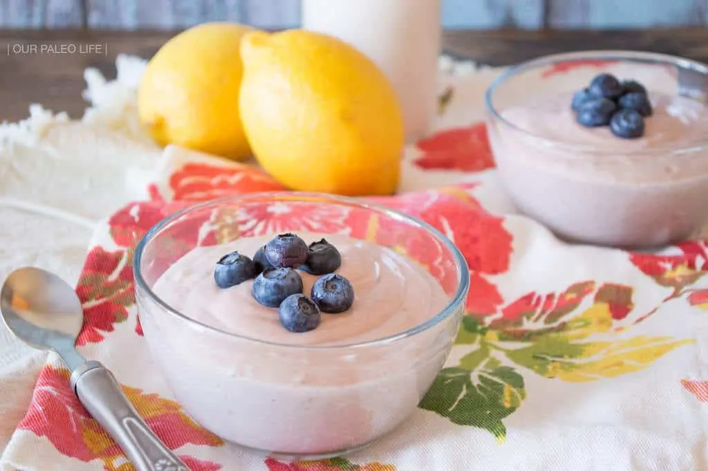 Instant Strawberry Yogurt {dairy-free, paleo}