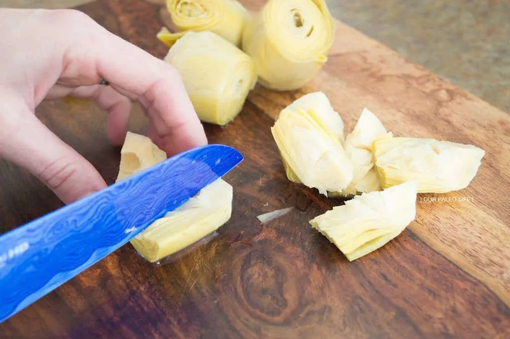 Creamy Lemon Artichoke Chicken {by Our Paleo Life}