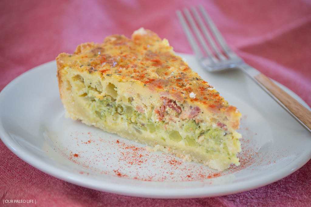 Bacon Broccoli Quiche | Our Paleo Life