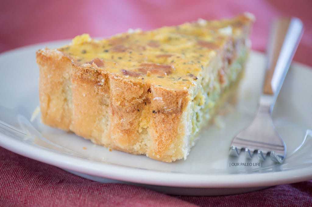 Broccoli Bacon Breakfast Quiche {Whole30} - Shuangy's Kitchensink