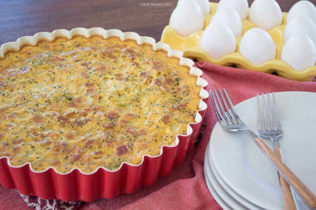 Dairy Free Quiche