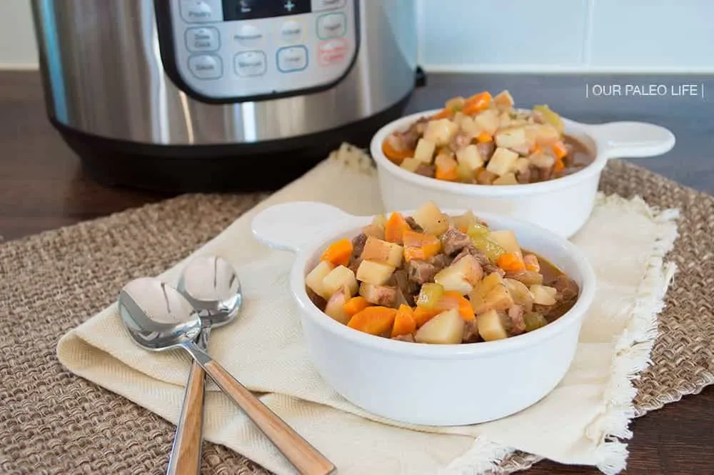 Instant Pot Beef Stew by Our Paleo Life