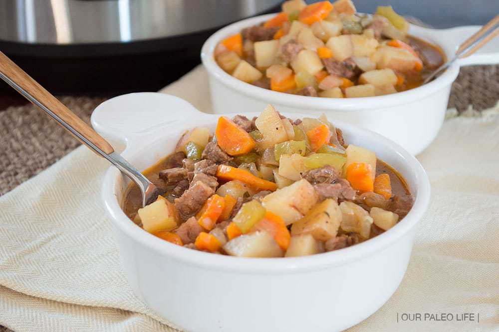 Instant Pot Beef Stew by Our Paleo Life