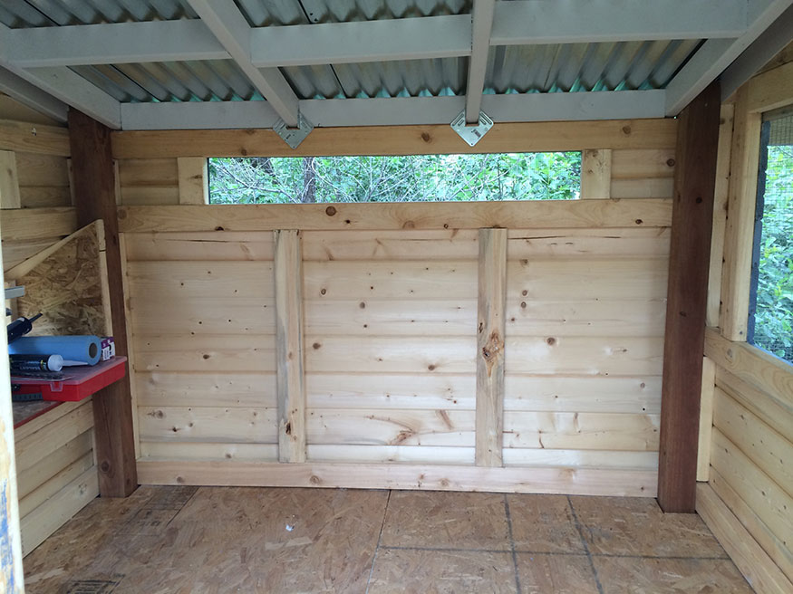 Inside a Chicken Coop