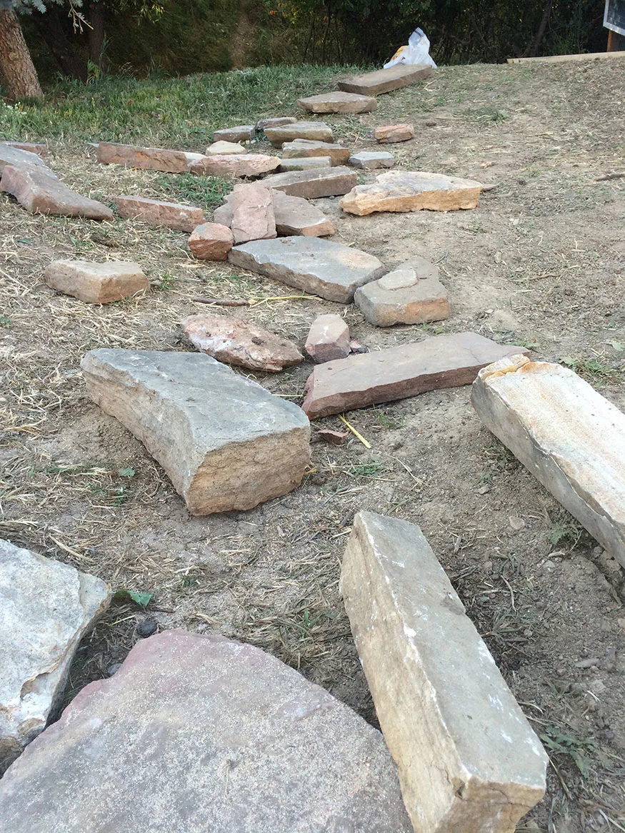 Flagstone Rocks for Path