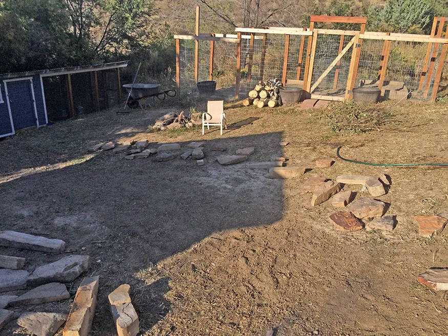 Creating a Flagstone Path