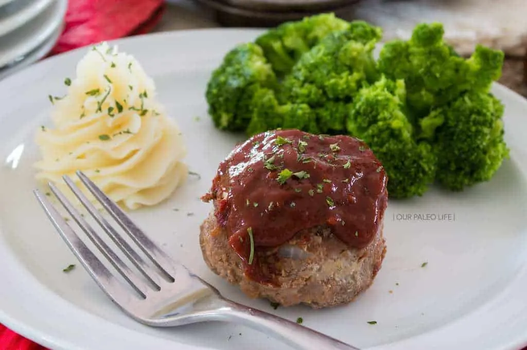 Classic Mini Meatloaf Muffins {grain-free; dairy-free} by Our Paleo Life