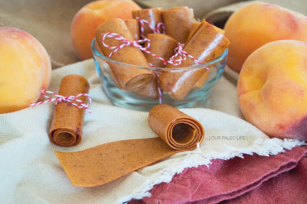 Vanilla Peach Fruit Leather