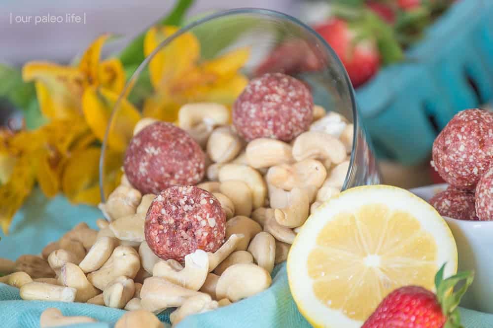 Strawberry Lemonade Bites