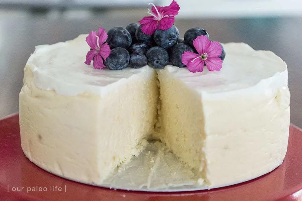 Instant Pot Low-Carb Cheesecake {keto; primal} by Our Paleo Life