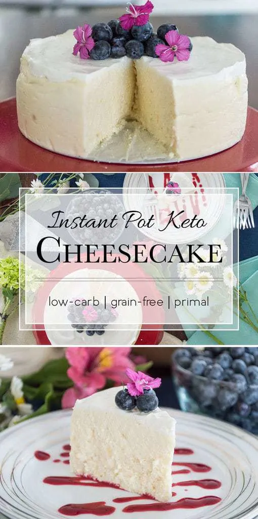 This low-carb cheesecake is loaded with 23.8g of fat and only 3g carbs. Now you can have your cake and eat it too. #keto #primal