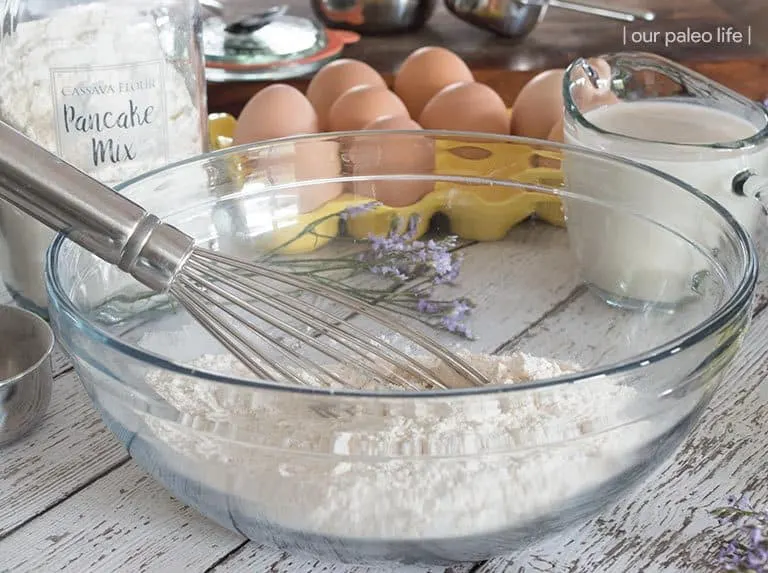 Cassava Flour Pancake Mix