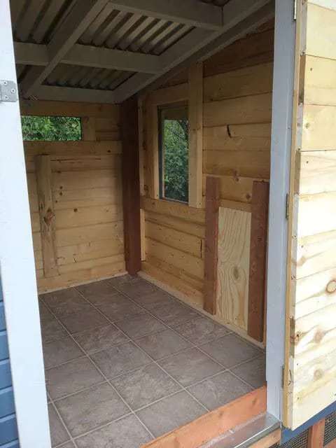 Chicken Coop Run and Door new construction