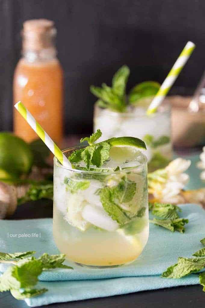 Virgin Maple Mojito {no refined-sugar, kid-friendly}