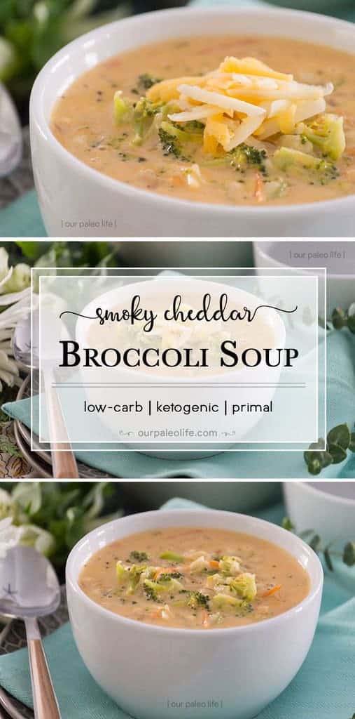 Smoky Cheddar and smoked paprika give this creamy, low-carb soup a flavor that is superior to any restaurant variety. Stay within your macros with this soup the entire family will love.