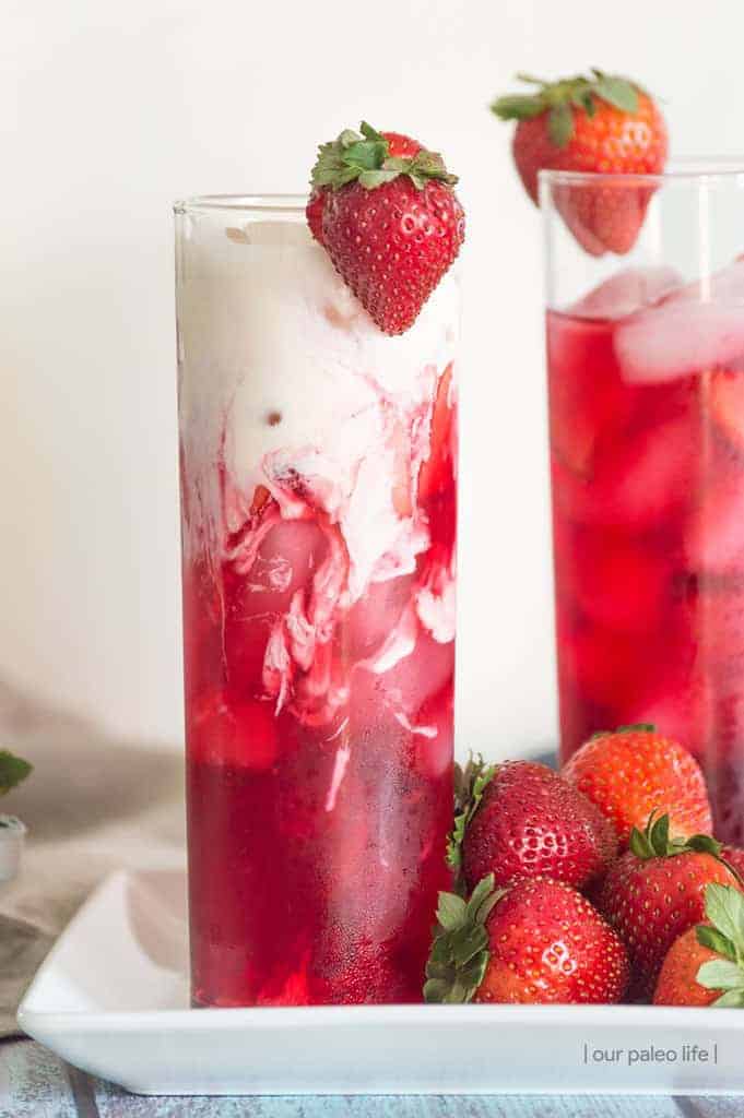 Copycat Starbuck's Keto Pink Drink {low-carb; dairy-free option}