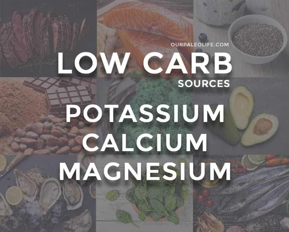 Natural Keto Sources of Potassium, Calcium and Magnesium