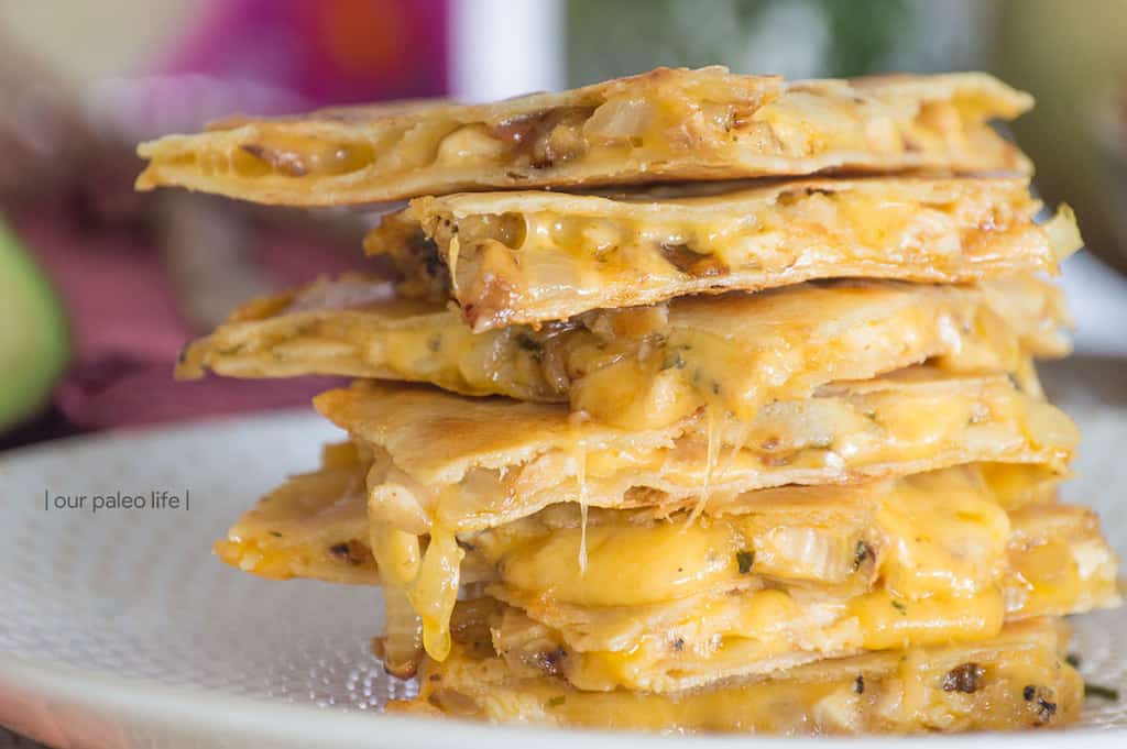 Grain Free Chicken Quesadillas {primal; kid-approved}