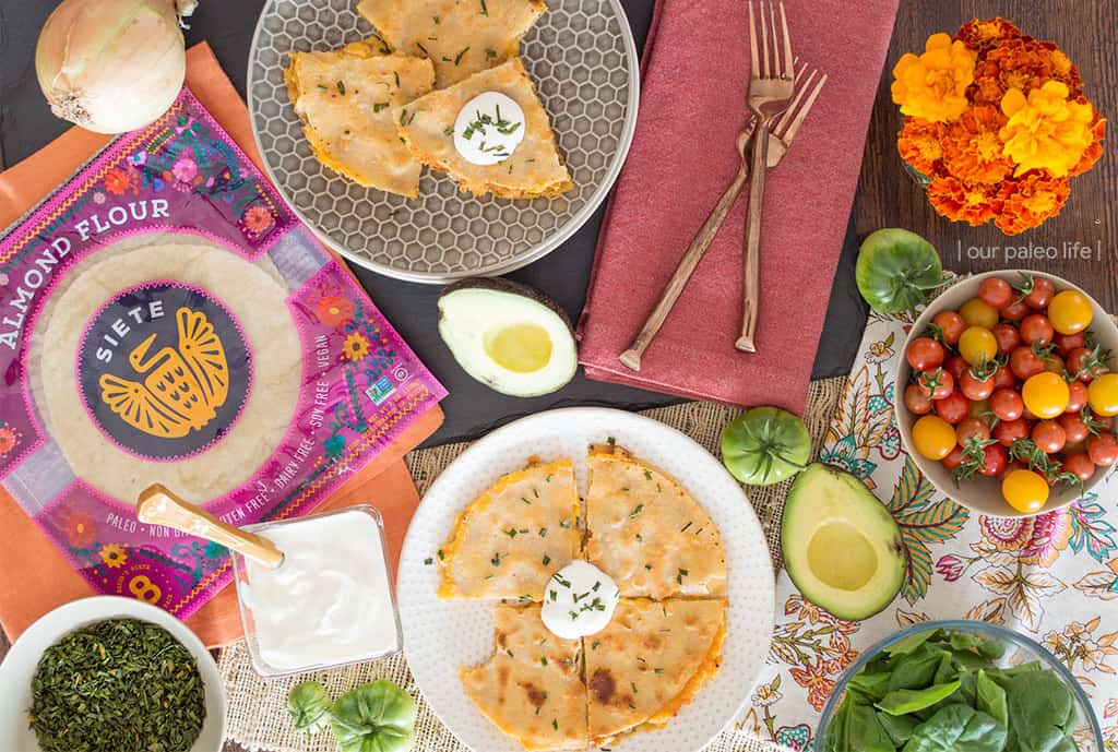 Grain Free Chicken Quesadillas {primal; kid-approved}