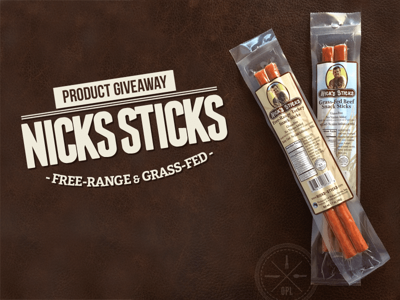 Nick's Sticks Giveaway by Our Paleo Life Nick's Sticks Giveaway by Our Paleo Life