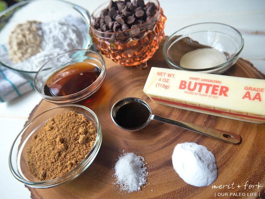 Perfect Paleo Chocolate Chip Cookies by Merit + Fork for Our Paleo Life Perfect Paleo Chocolate Chip Cookies by Merit + Fork for Our Paleo Life
