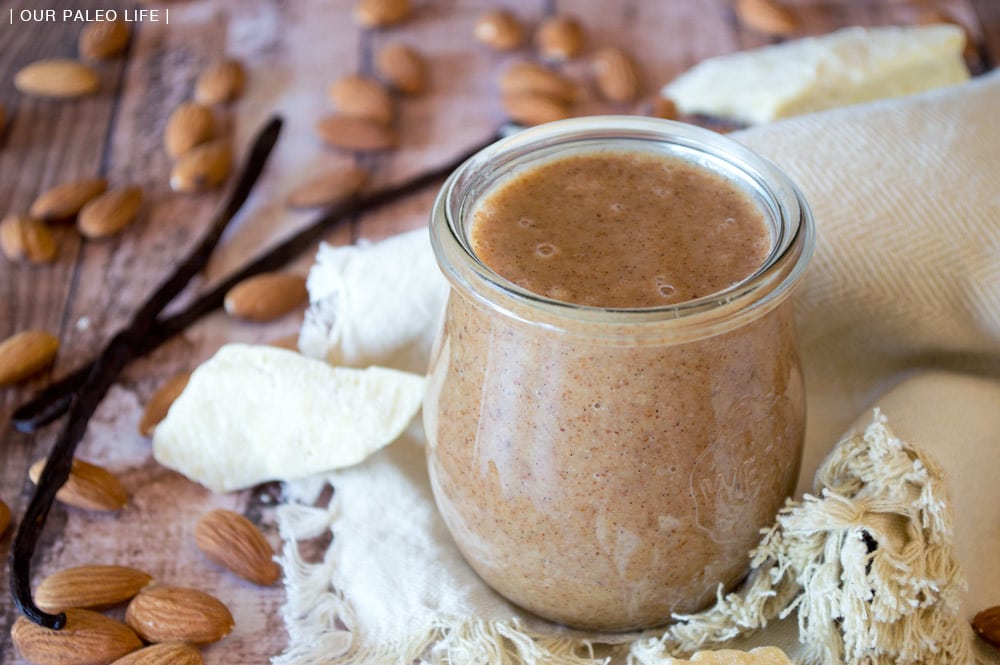 White Chocolate Almond Butter | Our Paleo Life White Chocolate Almond Butter | Our Paleo Life