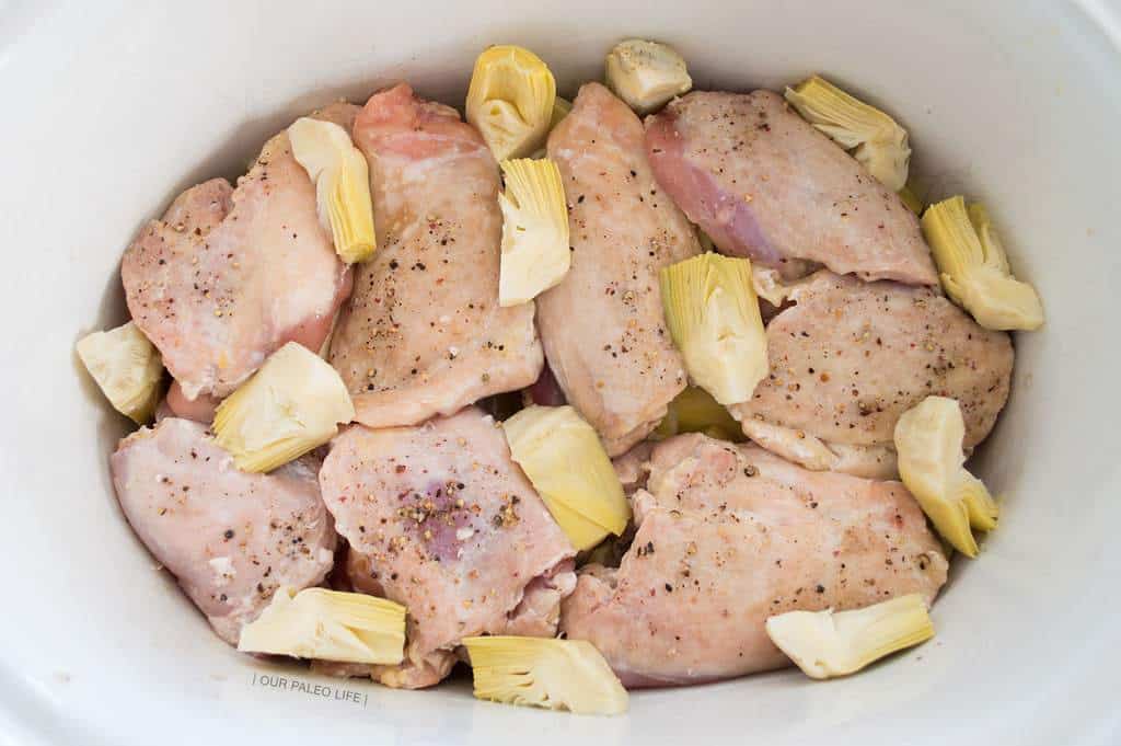 Creamy Lemon Artichoke Chicken {by Our Paleo Life} Creamy Lemon Artichoke Chicken {by Our Paleo Life}