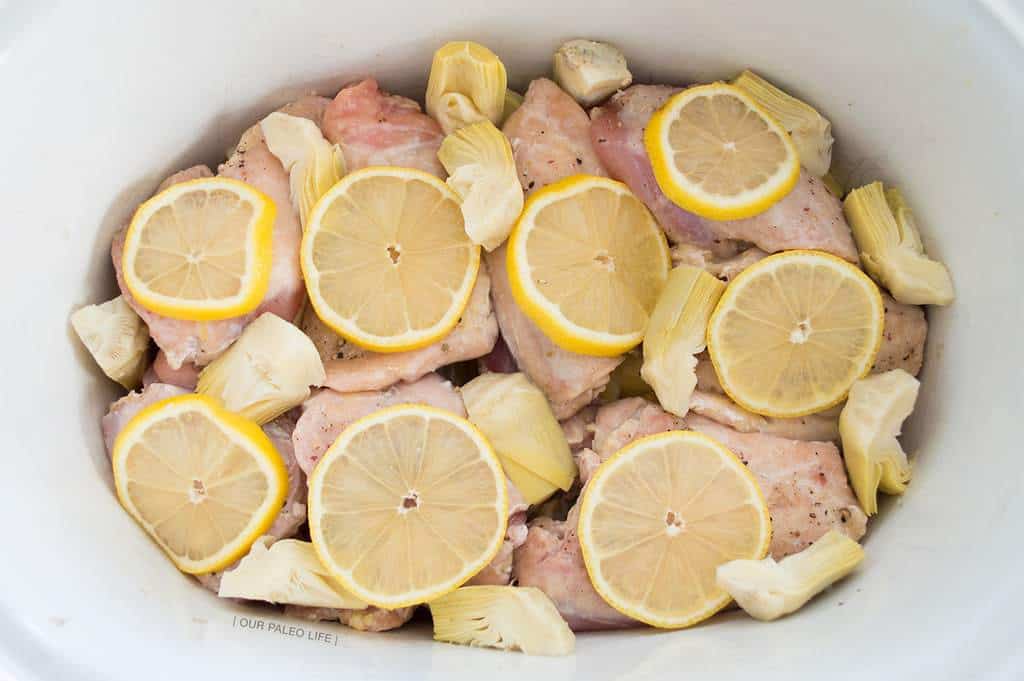 Creamy Lemon Artichoke Chicken {by Our Paleo Life} Creamy Lemon Artichoke Chicken {by Our Paleo Life}