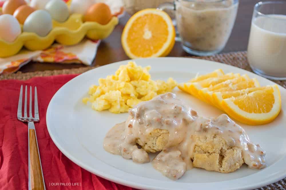 Sausage Gravy {dairy-free, grain-free} by Our Paleo Life Sausage Gravy {dairy-free, grain-free} by Our Paleo Life