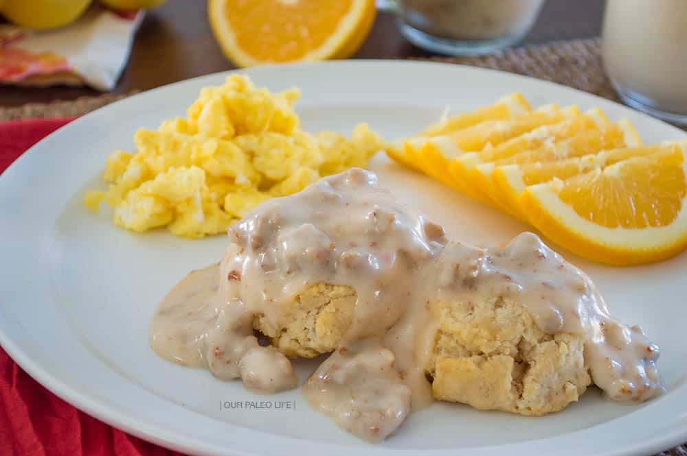 Sausage Gravy {dairy-free, grain-free} by Our Paleo Life Sausage Gravy {dairy-free, grain-free} by Our Paleo Life
