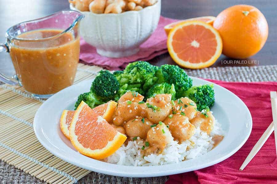 Takeout Orange Chicken {grain-free} by Our Paleo Life Takeout Orange Chicken {grain-free} by Our Paleo Life