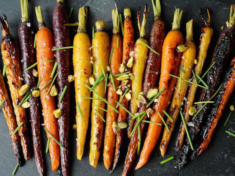 Maple Dijon Roasted Carrots | PaleOMG Maple Dijon Roasted Carrots | PaleOMG