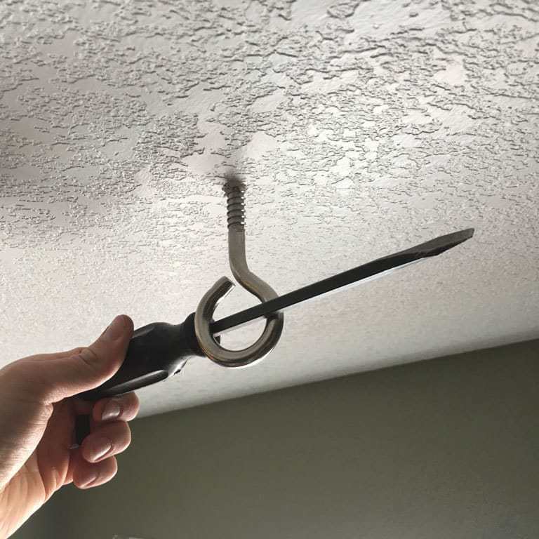 Steel Screw Eye Install Steel Screw Eye Install